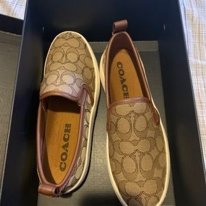 Slip on Coach shoes